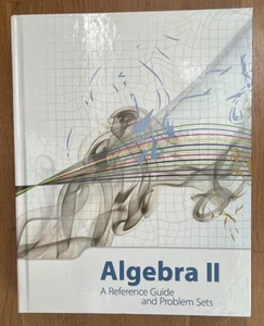 Algebra II A Nachschlagewerk und Problemsets, Mathebuch Antworten hinten ~ NEU - Bild 1 von 3