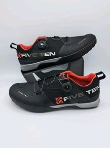 Five Ten Kestrel Boa UK 10,5 - Black/Red SPD 2-Bolt Mountain MTB Fahrradschuhe - Bild 1 von 13