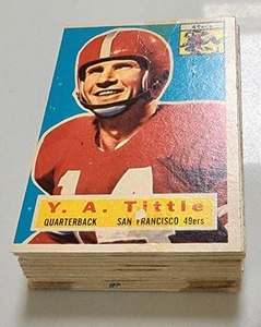 1956 Topps Fußball Karten Set 29 Karten - Bild 1 von 9