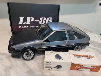 D-LIKE LP-86 RC Drift Car Complete Set Custom HW XR10PRO Trion 17.5T Yokomo V4 - Image 1 of 4
