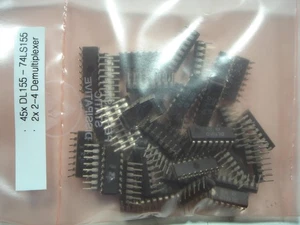 45x DL155 = SN74LS155 2x 2-4 demultiplexer #213b - Foto 1 di 2