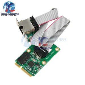 M.2 Key A+E/PCI-E 2.5G Gigabit Ethernet Network Lan Card 1000Mbps RTL8125BG Chip - Picture 1 of 30