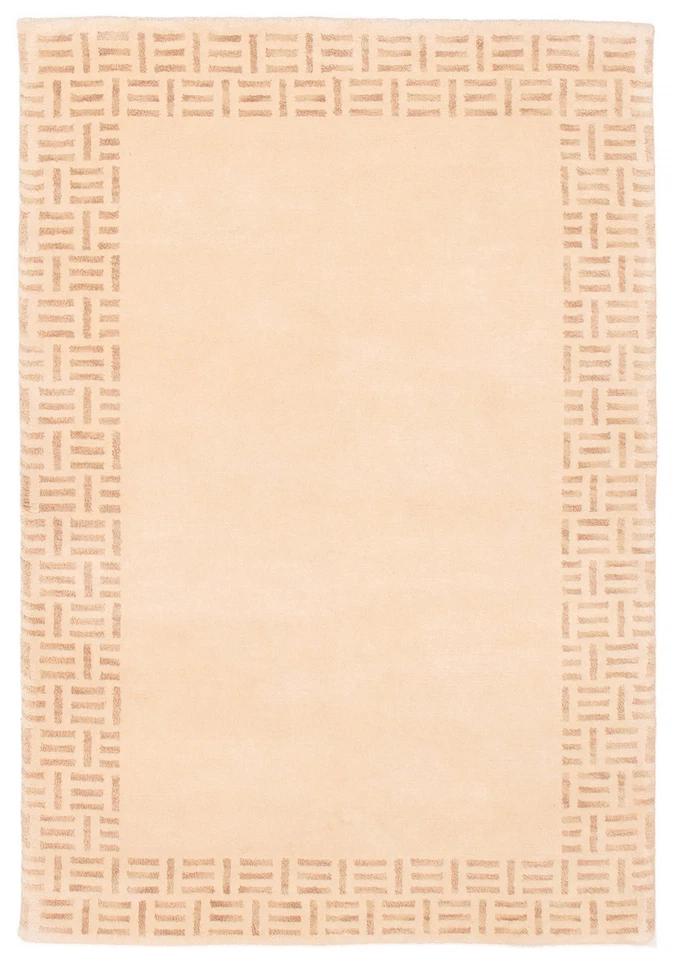 Traditional Vintage Hand-Knotted Oriental Carpet 4'0" x 5'10" Wool Area Rug - Image 1 of 4