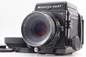 [Exc+5] Mamiya RB67 Pro S Film Camera Sekor C 127mm f3.8 Lens 120 From JAPAN - Picture 1 of 23