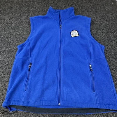 Chaleco polar Port Authority para hombre 2XL azul rojo río Nuevo México bolsillos con cremallera Foto 1 de 4