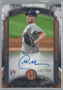 Colección Museo Topps 2022 archivo/299 Matt Manning #AA-MMA novato automático radiocontrol - Imagen 1 de 2