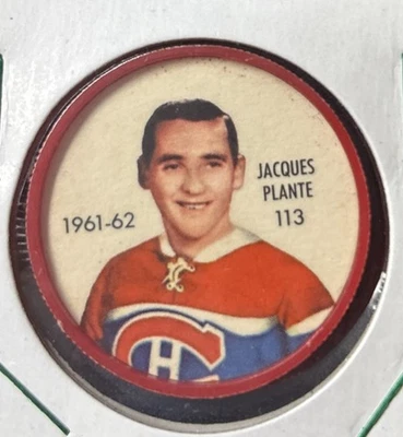 Lote de 5 monedas de hockey Shirriff/Salada 1961/62 Montreal Canadiens Foto 1 de 4