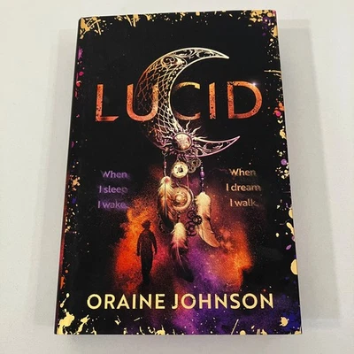 SIGNED NUMBERED Lucid by Oraine Johnson Broken Binding Special Edition 2025 HCDJ - Image 1 of 4