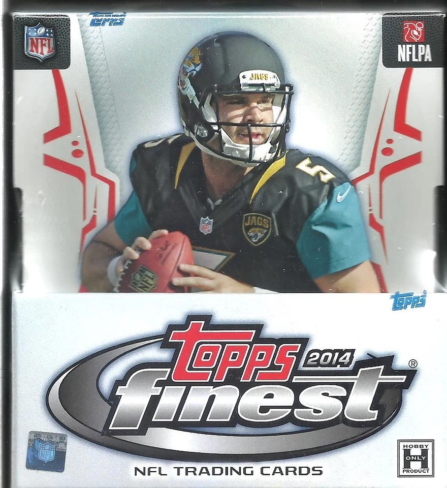 2014 Topps Finest Factory Sealed Football Hobby Box - Image 1 of 1