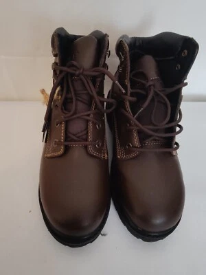 Botas Confort Dexter Resistentes al Aceite Negras Trabajo Construcción Moto Talla 9 EE. UU. Foto 1 de 4