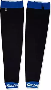 Santini 365 Legwarmers BHOT Black/Blue Size Medium SP670-BHOT - Picture 1 of 1