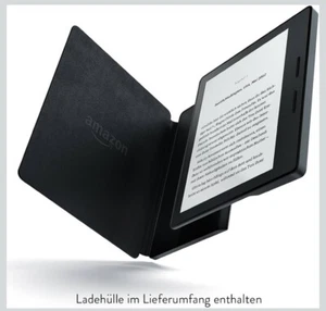 eReader Kindle Oasis 6 Zoll 8. Generation mit Ladehülle Leder - Bild 1 von 6