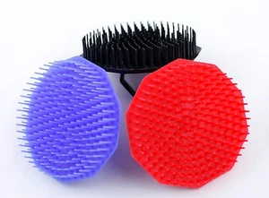 1 pieza Champú para el cabello cuero cabelludo/cepillo masaje corporal peine masaje/cepillo con mango - Imagen 1 de 5