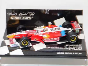 Minichamps Williams F1 1ª Edición Promocional Showcar 1999 A Zanardi Ref 4309 - Imagen 1 de 1