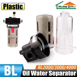 BL2000 3000 4000 1/4 3/8 1/2 Pneumatic Air Lubricator Oil-Water Separator Filter - Picture 1 of 25
