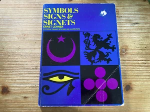 Symbols, Signs, & Signets, A Pictorial Treasury, Ernst Lehner, 1950, Vintage Cra - Foto 1 di 5
