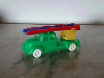 RARE,  Fire Truck, German Plastic, W. Germany - Image 1 of 4