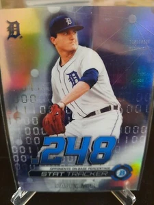 2019 BOWMAN CHROME INSERTS RC CASEY MIZE DETROIT TIGERS STAT TRACKER C116 - Picture 1 of 1