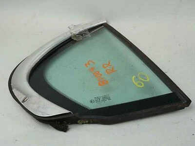 2003 - 2006 Jaguar X Type Window Glass Door Vent W Chrome Molding Rh Rear — 第 1/4 张图片