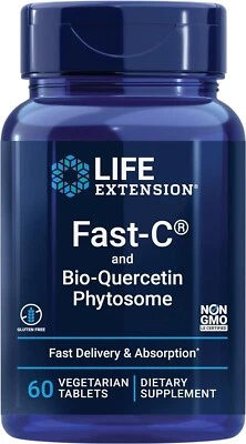 Fast-C & Bio-Quercetin Phytosome  60 Tabs By Life Extension - Image 1 of 4
