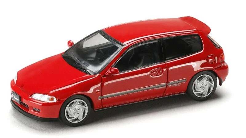 1/64 #6 HONDA CIVIC EG6 SIR-II MILANO RED JDM HJDM002-6 - Immagine 1 di 1