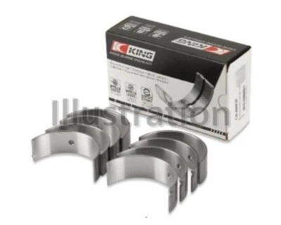 King for Toyota 2ZZ-GE (Standard Size) Connecting Rod Bearing Set (Set of 4) - Изображение 1 из 3