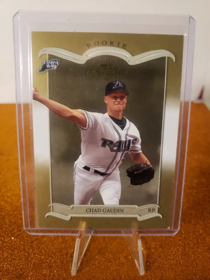 2003 Donruss Classics #210 Chad Gaudin ROO RC /1000  - Image 1 of 2