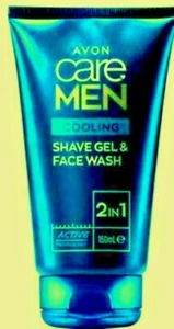 Gel de afeitar refrescante y lavado facial 2 en 1 Avon Care Men - Imagen 1 de 1