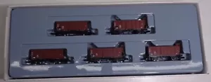 Märklin Z 86605 juego de vagones de mercancías G10 DB Ep.III nuevo y embalaje original - Imagen 1 de 5