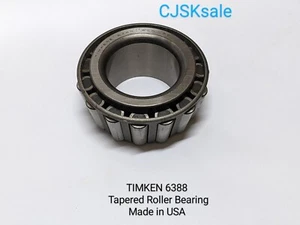 TIMKEN 6388 Tapered Roller Bearing Made In USA (NEW). - Picture 1 of 10