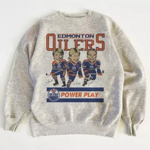 NHL Edmonton Oilers Power Play Crewneck Sweatshirt KTV4951 - Picture 1 of 2