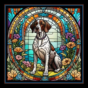 German Shorthaired Pointer Dog Large Refrigerator Magnet - Picture 1 of 1
