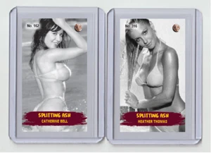 Heather Thomas rare MH Splitting Ash #'d 1/3 Tobacco card no. 316 - Picture 1 of 1