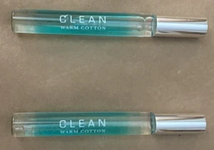 Discontinued Clean Warm Cotton Perfume RollOn, Set of 2, .34 fl. oz./10 ml. each - Picture 1 of 3
