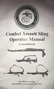 USMC 3 Point Combat Assault Sling AF-4111! Nagelneu - Schwarz - Bild 1 von 3