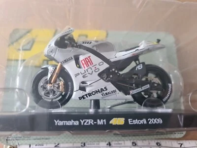 PANINI  ROSSI COLLECTION - 2009 YAMAHA YZR-M1 - VALENTINO - 1/18 scale model New - Image 1 of 4