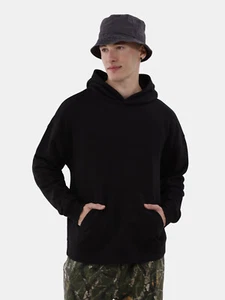 No Boundaries All Gender Oversize Hoodie Sweatshirt, long sleeves, comfortable - Picture 1 of 4