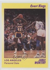 1990-91 Star Court Kings /2000 James Worthy #63 HOF
