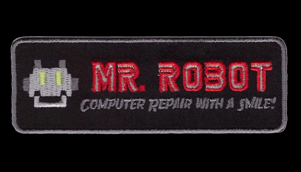 MR ROBOT FSOCIETY PROGRAMA DE TV REPARACIÓN DE COMPUTADORA PLANCHA EN PARCHE Foto 1 de 1
