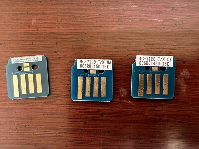 Toner Chips Xerox 7120/7125 6R1458 6R1459 6R1460 006R01458 006R01459 006R01460 - Image 1 of 2
