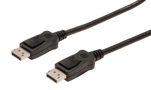 DisplayPort DP Stecker auf Stecker Kabel 1,2a 4K Auflösung verschiedene Längen - Bild 1 von 5