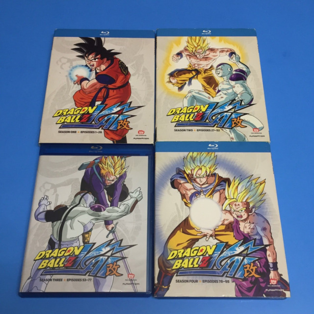 Dragon Ball Z Kai Season 2 Episodes 27-52 DVD 4 Disc Set Toei Animation  Anime