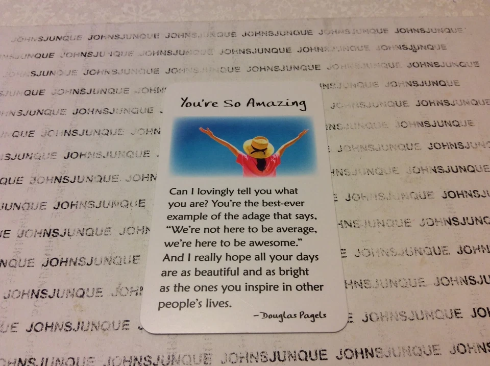 BLUE MOUNTAIN WALLET CARD New "You're so Amazing....." - Image 1 of 1