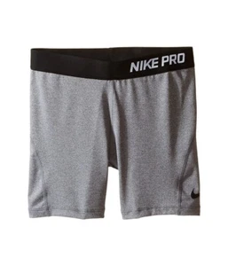 Nike 173425 Kids Girls Pro Cool Training Shorts Dark Heather Size X-Large - Picture 1 of 2