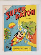 Super Raton Spanish Mexican Comic 35 1954 Novaro Mexico Avestruz MIGHTY MOUSE VG