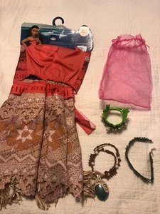 Vestido Disfraz Jakks Disney Princesa Moana Aventura 4-6x Niñas Nuevo con Accesorios - Imagen 1 de 10
