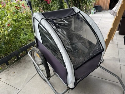 Kinderanhänger Fahrradanhänger, Inkl. Kupplungsstück für das Fahrrad - Bild 1 von 3