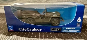 NewRay CityCruiser 1/32 Jeep Willys (Army Green) New Unopened Box - Picture 1 of 4