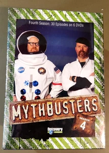 Mythbusters Season 4 Discovery Channel 30 Episodes New Sealed (Read Notes) - Imagen 1 de 6