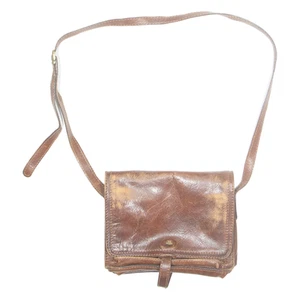 THE BRIDGE Womens Shoulder Bag Brown Leather - Picture 1 of 6